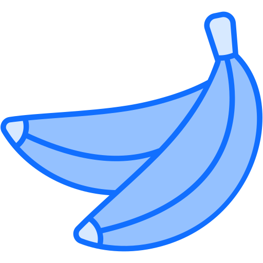 banana Generic Blue icono