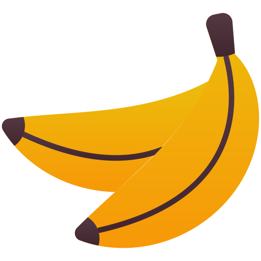 banana Generic Flat Gradient icono