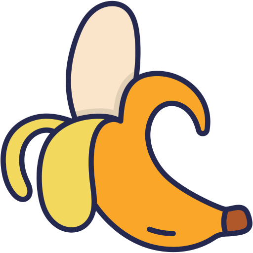 banaan Generic Outline Color icoon