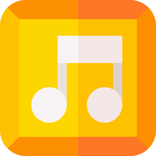 applicazione musicale Basic Straight Flat icona