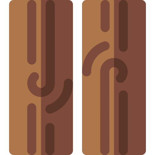 madera Basic Rounded Flat icono