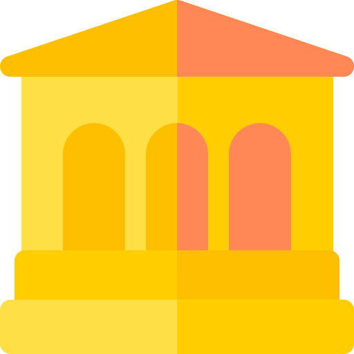 museum Basic Rounded Flat icon