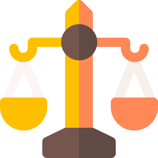 正義 Basic Rounded Flat icon