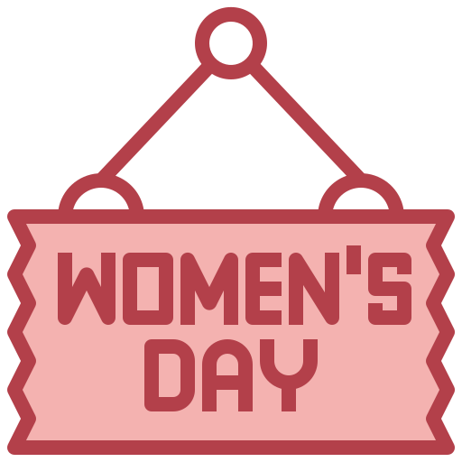 Womens day Surang Red icon