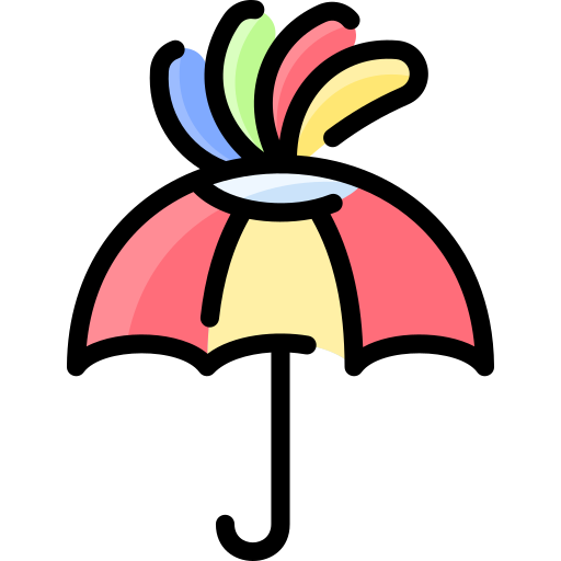 parasol Vitaliy Gorbachev Lineal Color ikona