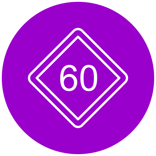 Speed limit Generic Circular icon