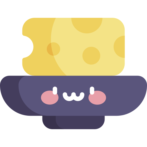 치즈 Kawaii Flat icon