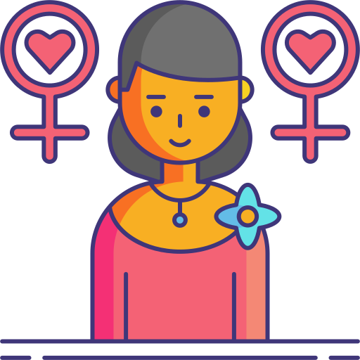 Feminism Flaticons Lineal Color icon