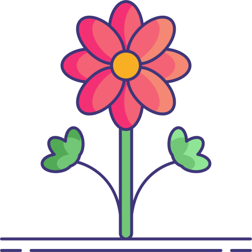 꽃 Flaticons Lineal Color icon