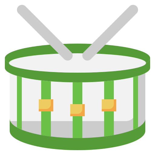 Drum Surang Flat icon