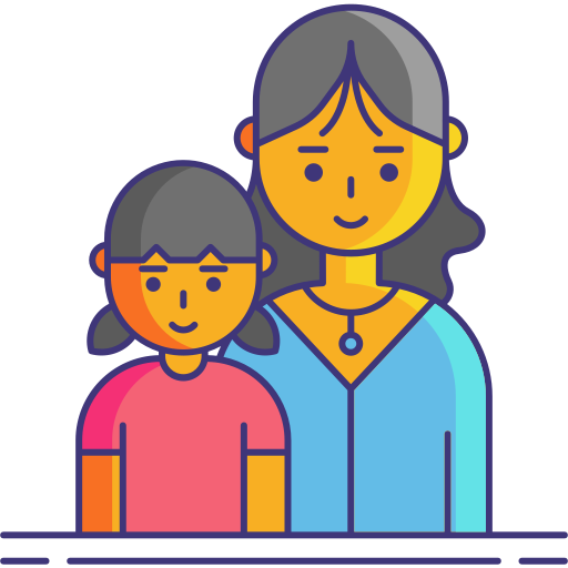 Mother Flaticons Lineal Color icon
