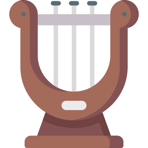 harfa Special Flat ikona