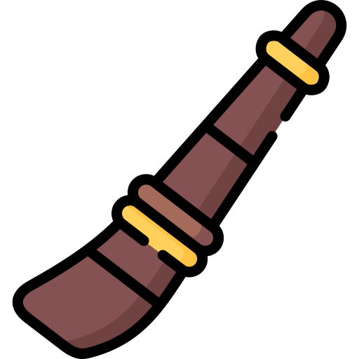 didgeridoo Special Lineal color Icône