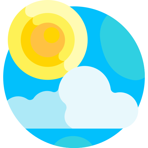 солнце Detailed Flat Circular Flat иконка