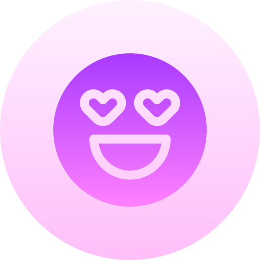 愛 Basic Gradient Circular icon