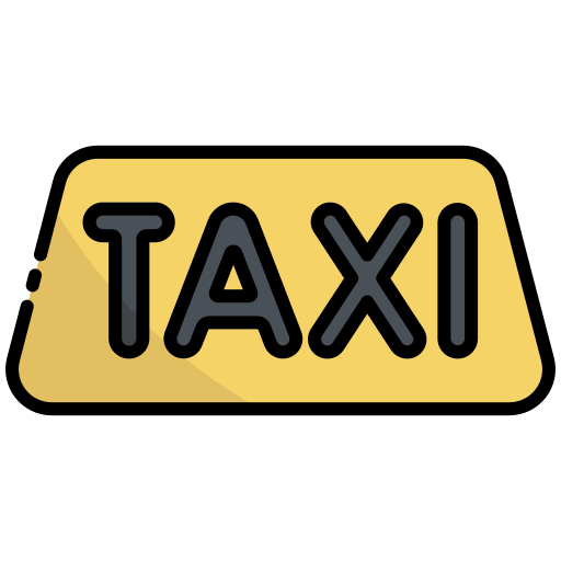 taxi Generic Outline Color icono