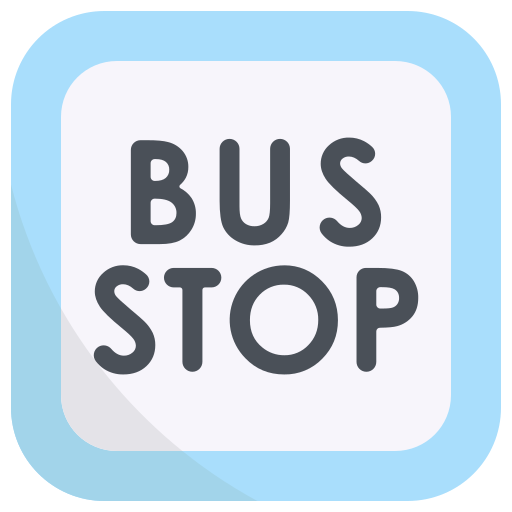 Bus stop Generic Flat icon