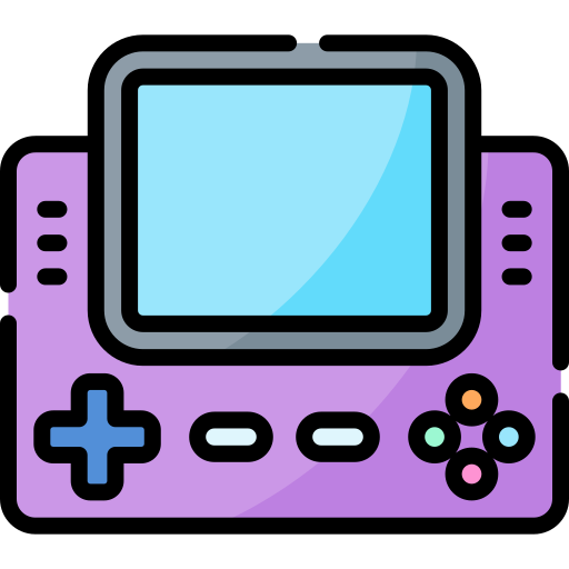 Game console Special Lineal color icon