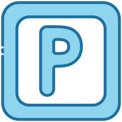estacionamento Generic Blue Ícone