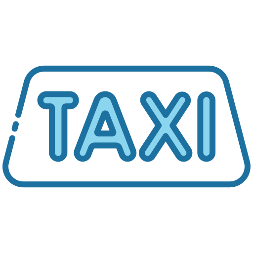 taxi Generic Blue Icône