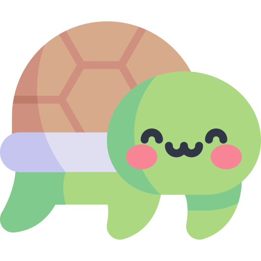 schildkröte Kawaii Flat icon