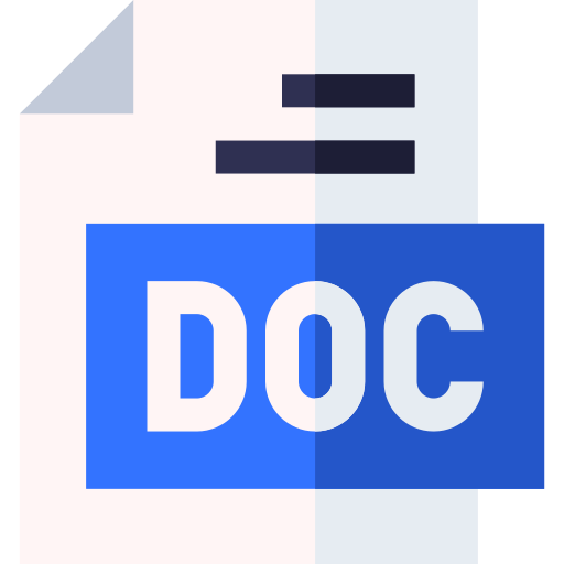 doc Basic Straight Flat icoon