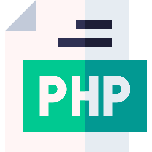 php Basic Straight Flat icono