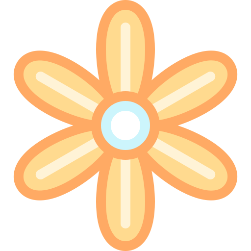 fleur Detailed color Lineal color Icône