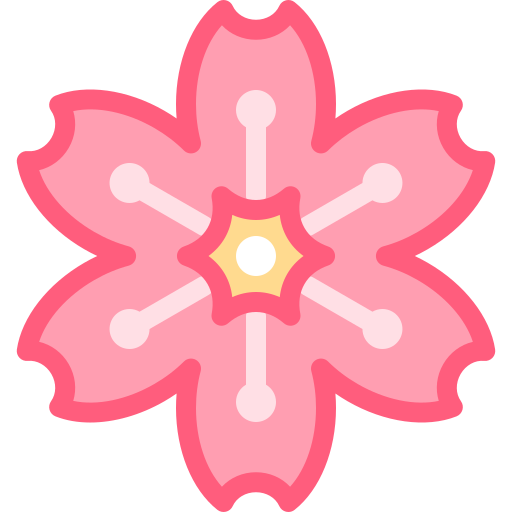 fiore di ragno Detailed color Lineal color icona