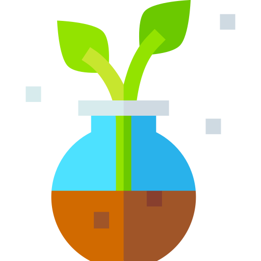 식물학 Basic Straight Flat icon