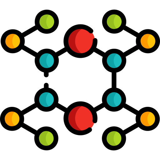 molécula Special Lineal color Ícone