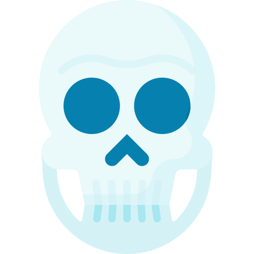 Skull Special Flat icon