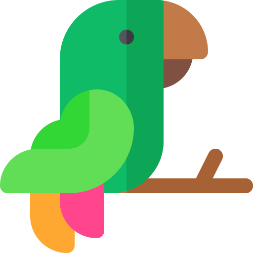 pappagallo Basic Rounded Flat icona