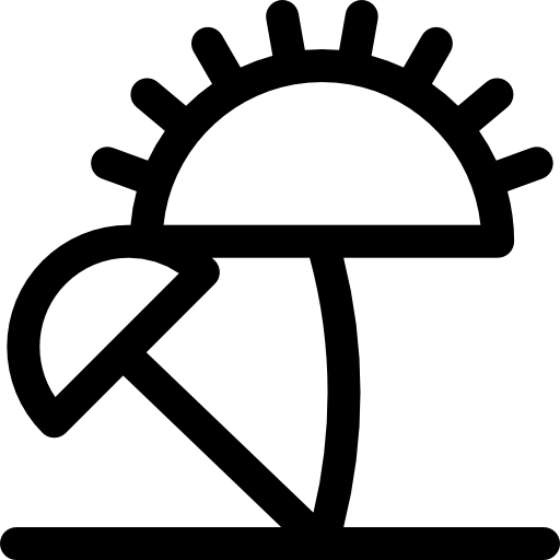 carnivoro Basic Rounded Lineal icona