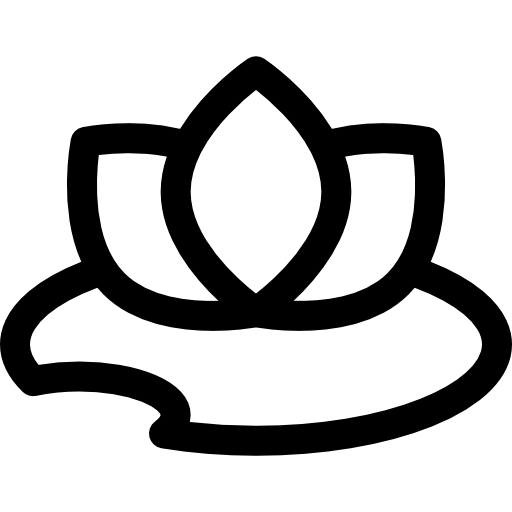 ninfea Basic Rounded Lineal icona