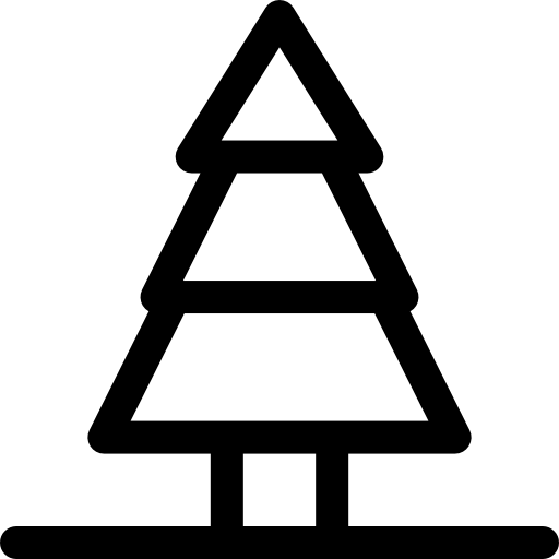 pino Basic Rounded Lineal icono
