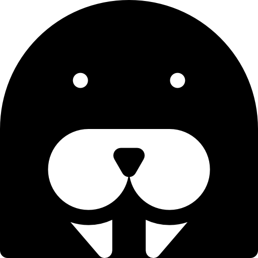 morsa Basic Rounded Filled icono