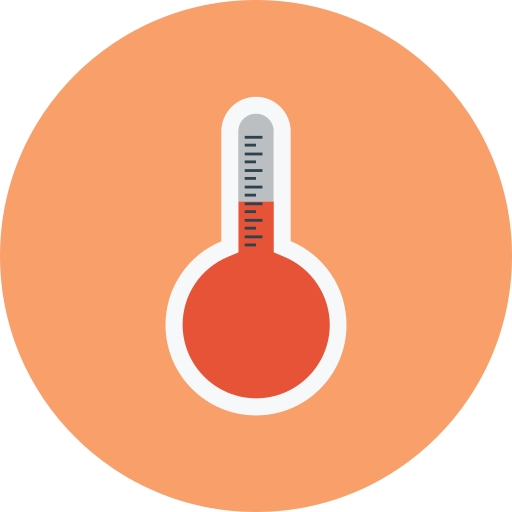 temperatura Generic Circular ikona