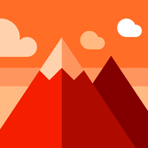 Mountain Adib Sulthon Flat icon