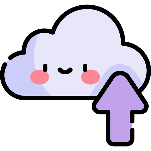 Cloud Kawaii Lineal color icon