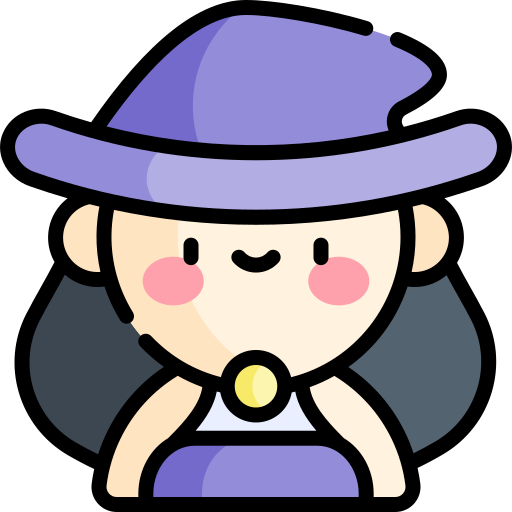 Witch Kawaii Lineal color icon