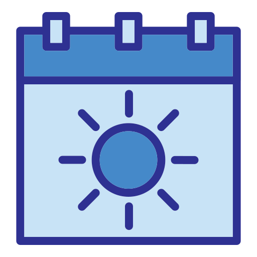 여름 Generic Blue icon