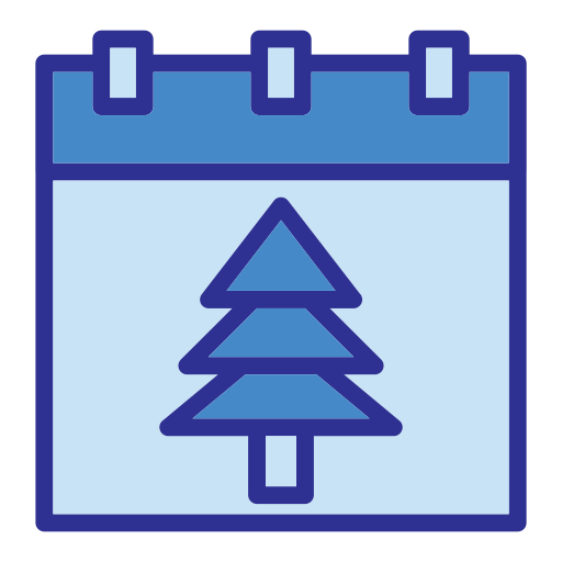 navidad Generic Blue icono