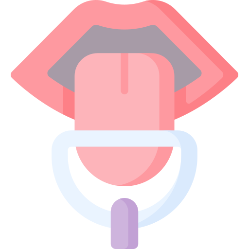 Tongue cleaner Special Flat icon