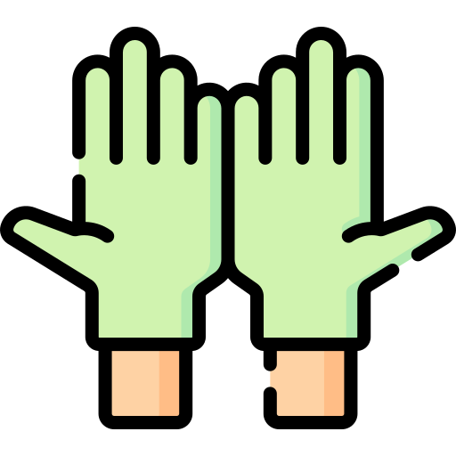 Rubber gloves Special Lineal color icon
