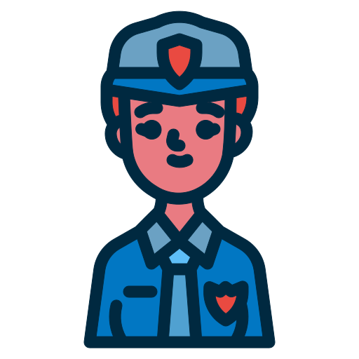 politie Generic Outline Color icoon