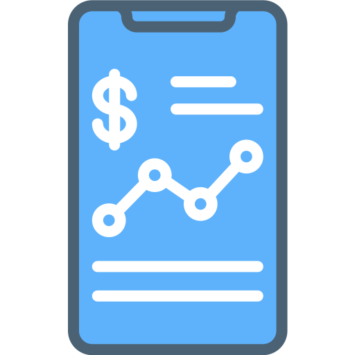 rapport d'activité Generic Blue Icône