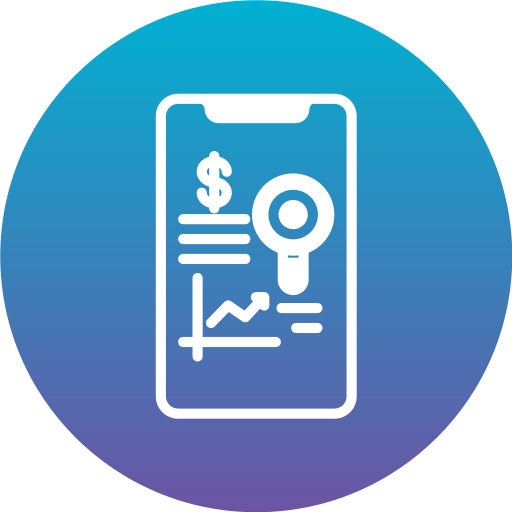 rapport d'activité Generic Flat Gradient Icône