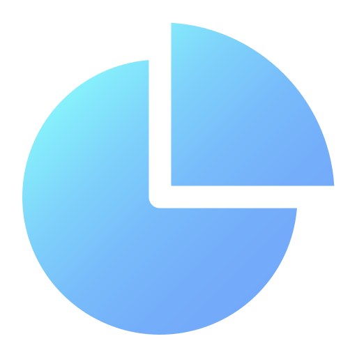 Statistic Generic Flat Gradient icon
