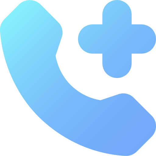 Call Generic Flat Gradient icon